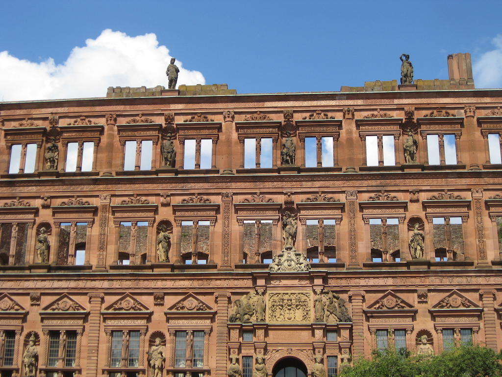 Ottheinrich Building at Heidelberg Castle