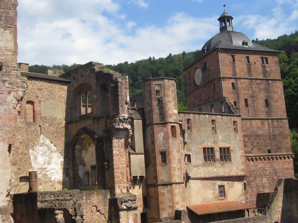 Rupretch Buidling at Heidelberg Castle