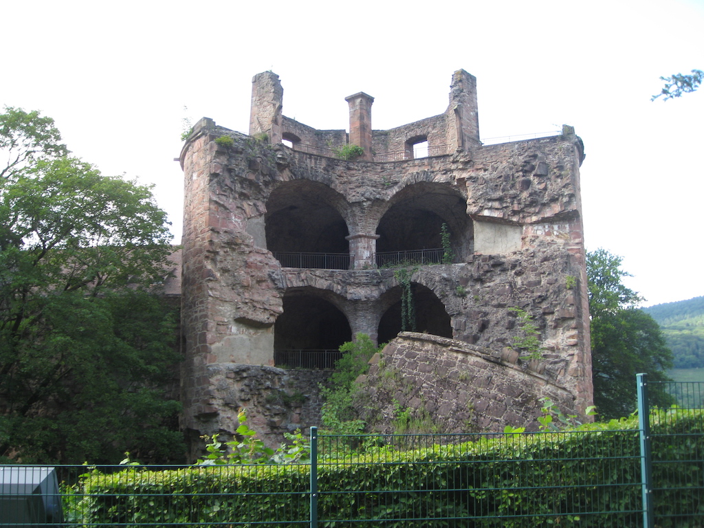 The Powder Tower at Heidelberg Castle