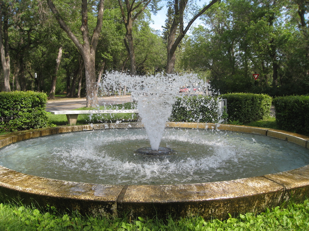 Fountain at Wascana Centre