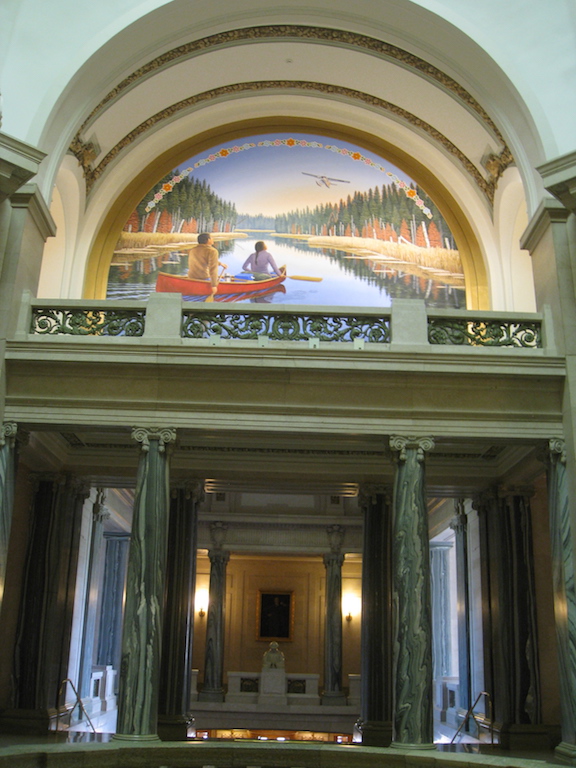 Saskatchewan Legislative Building rotunda