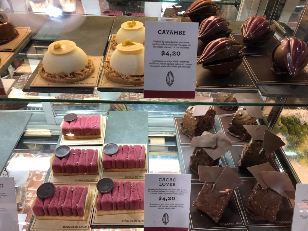 Cacao-based desserts