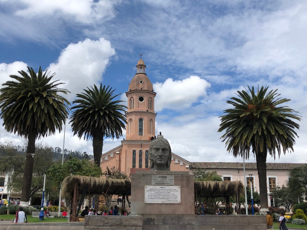 Otavalo main square