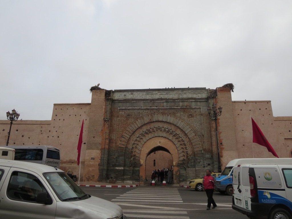 Bab Agnaou Gate in Marrakesh.