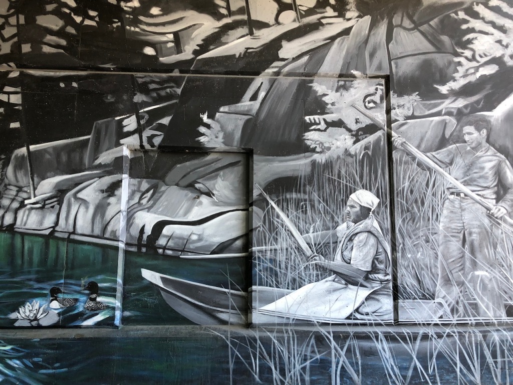Water Wall, Simcoe Murals.