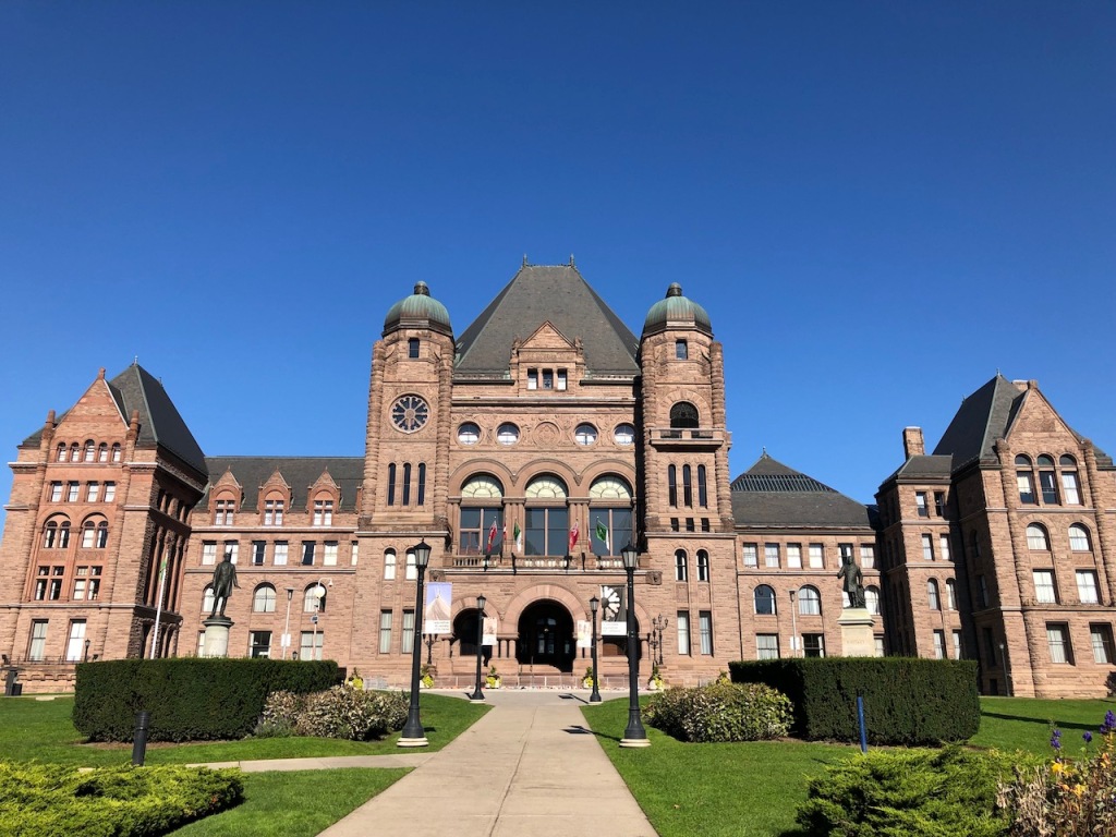 Ontario Legislative Building.
