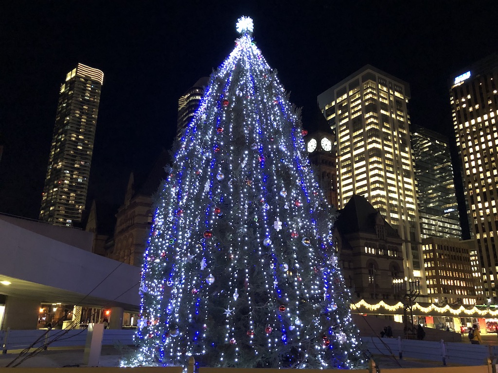 Toronto's official Christmas Tree 2021