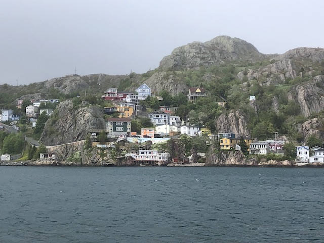 Colourful houses at St. John's Harbour